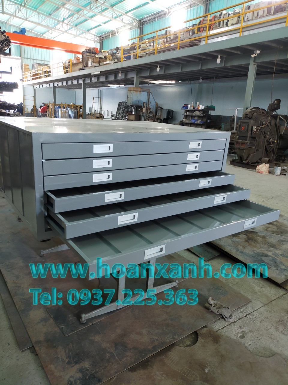 tủ lưu bản vẽ 5 ngăn khổ A1