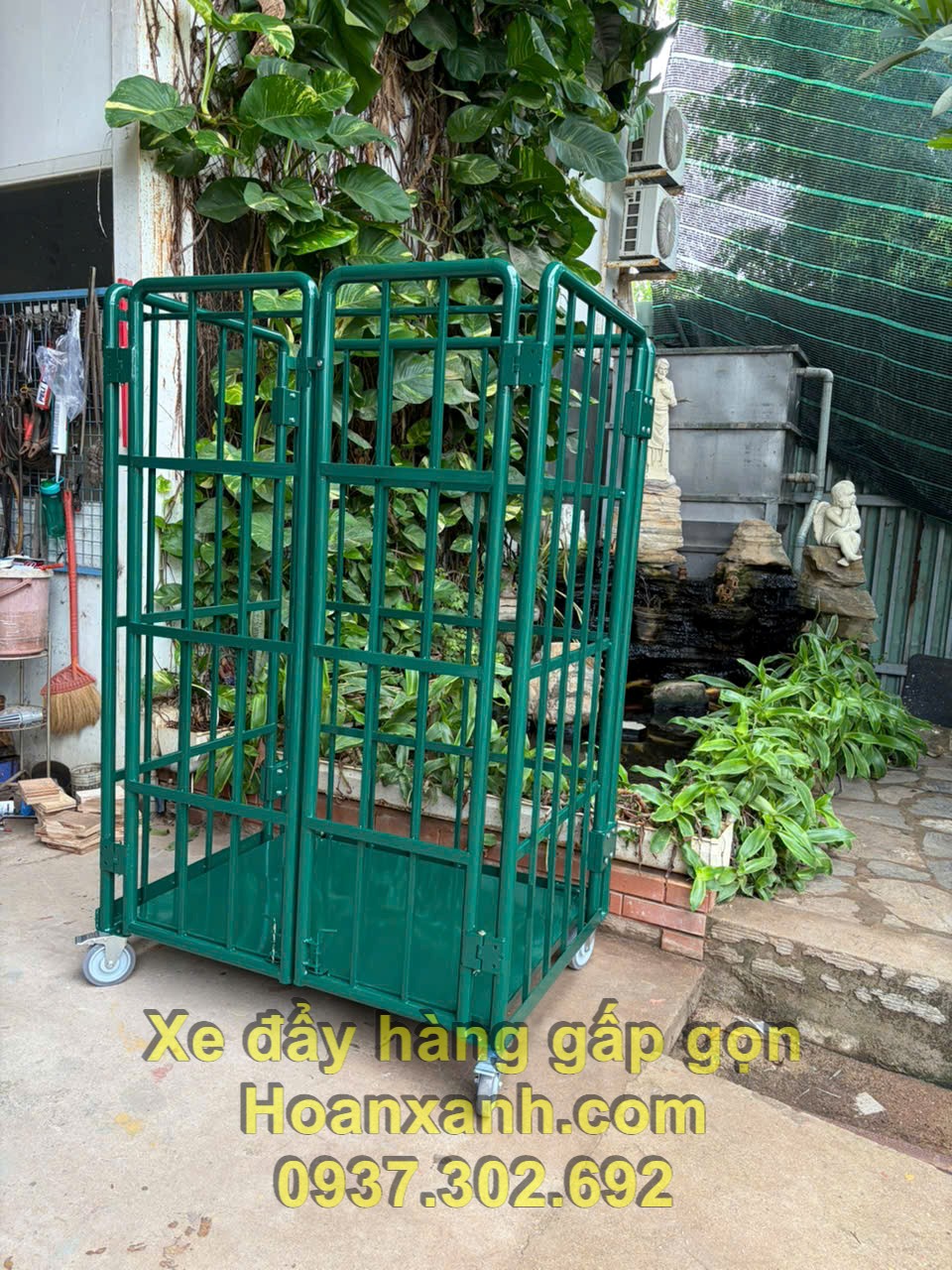 Xe đẩy hàng gấp gọn