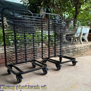 khung phơi tranh