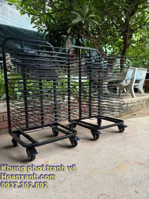 khung phơi tranh