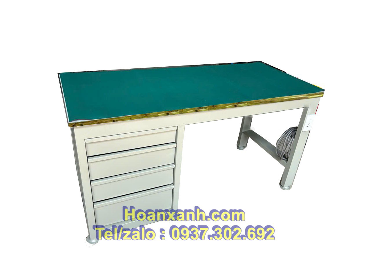 Bàn nguội cơ khí VT-B30, Bàn làm việc 4 ngăn kéo - Ảnh 2