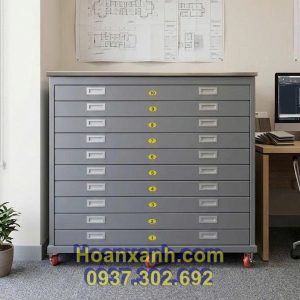 Tủ lưu bản vẽ 10 ngăn A0