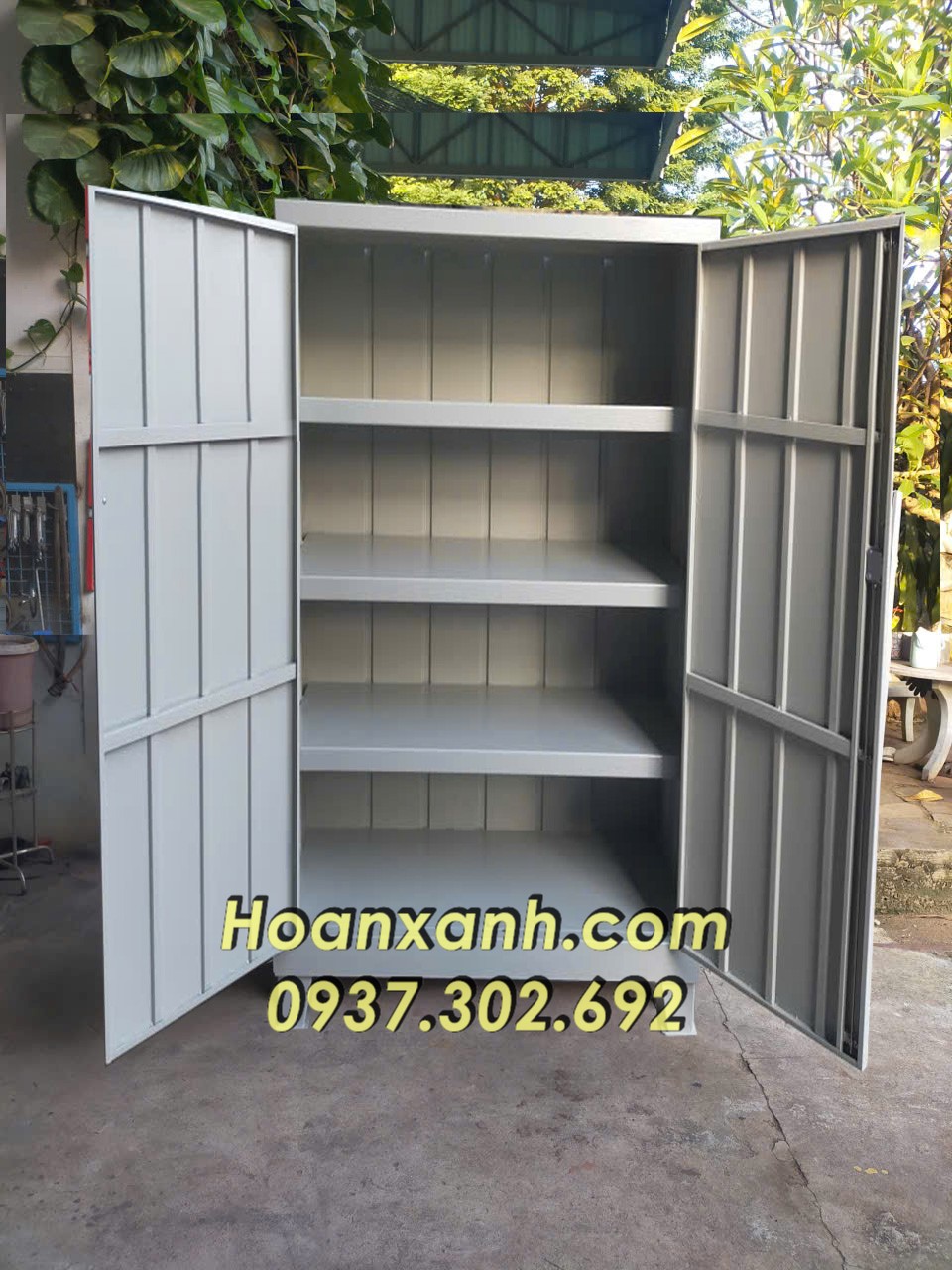 Tủ dụng cụ 4 tầng