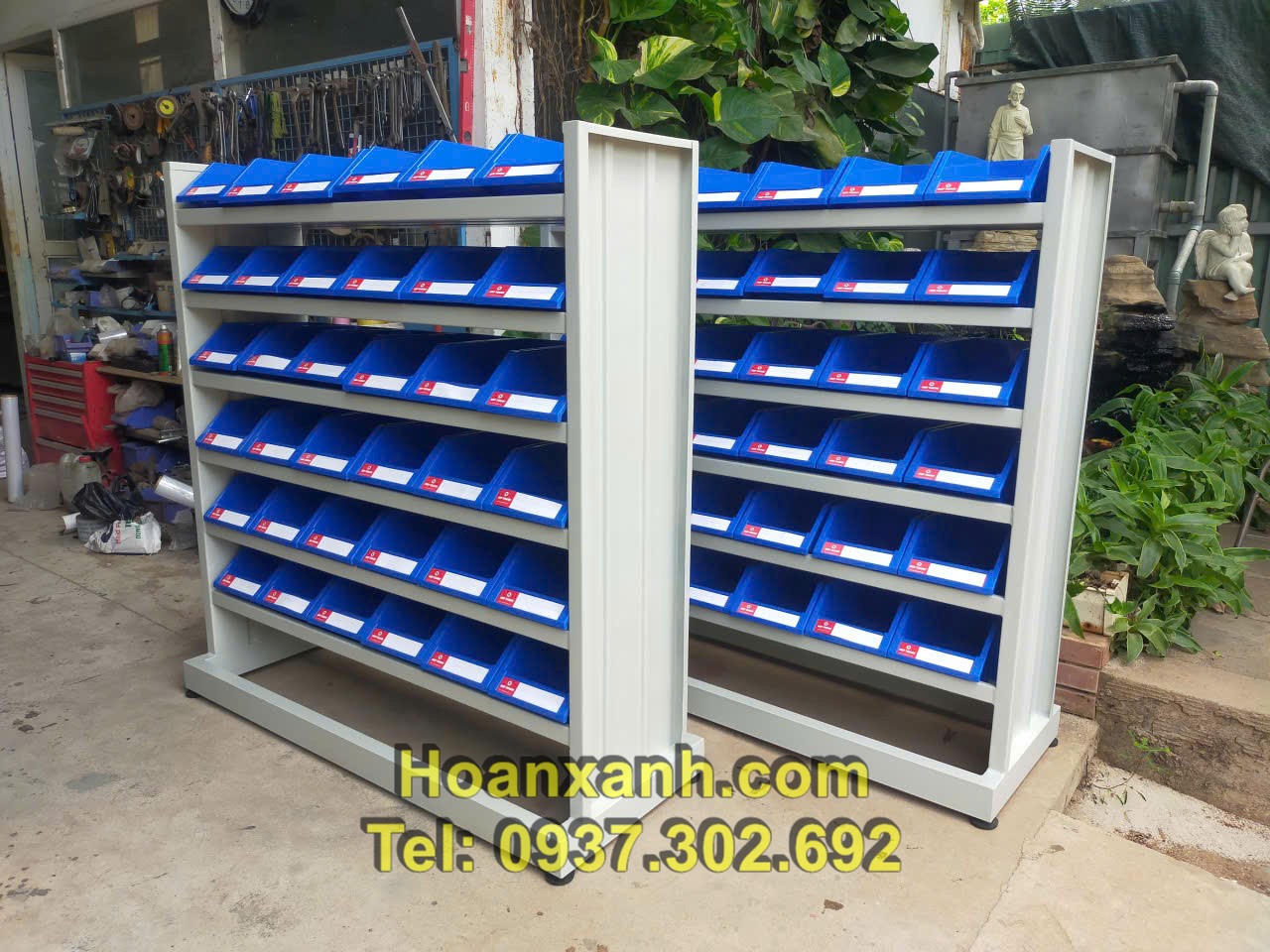 Kệ dụng cụ 36 ngăn